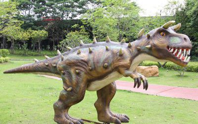 景區(qū)游樂場大型仿真玻璃鋼動物侏羅紀(jì)恐龍雕塑
