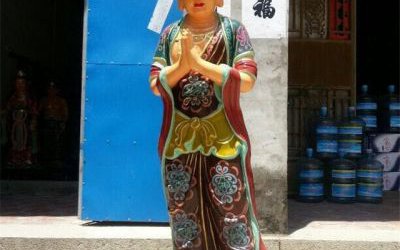 帝釋身玻璃鋼彩繪32應身神像